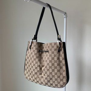 Authentic Gucci Shoulder Bag GG Logo Supreme Bag